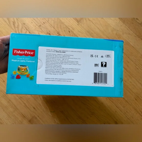 Magical lights fishbowl fisher price new in box - Picture 5 of 5